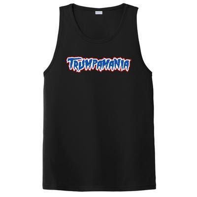 Trumpamania Trump Fan 2024 Election Republican PosiCharge Competitor Tank