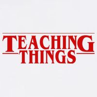 Teaching Things Funny Gift For Teacher Cooling Performance Crew T-Shirt