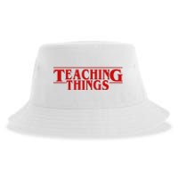 Teaching Things Funny Gift For Teacher Sustainable Bucket Hat