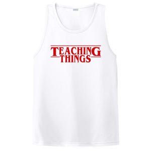 Teaching Things Funny Gift For Teacher PosiCharge Competitor Tank