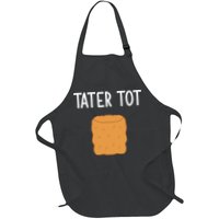 Tater Tot Funny Jokes Sarcastic Full-Length Apron With Pockets