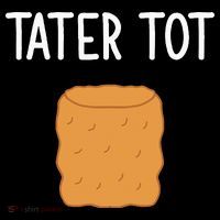 Tater Tot Funny Jokes Sarcastic Wool Snapback Cap