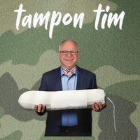Tampon Tim Funny Tim Walz Joke Legacy Tie Dye Trucker Hat