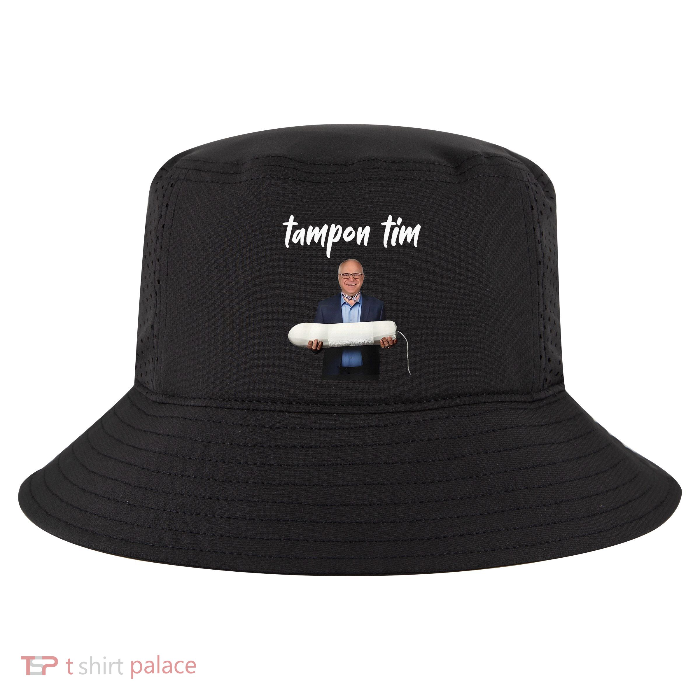 Tampon Tim Funny Tim Walz Joke Cool Comfort Performance Bucket Hat