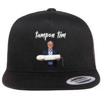 Tampon Tim Funny Tim Walz Joke Flatbill Hat