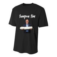 Tampon Tim Funny Tim Walz Joke Youth Performance Sprint T-Shirt