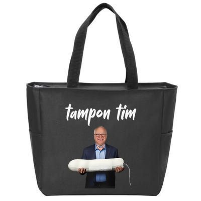 Tampon Tim Funny Tim Walz Joke Zip Tote Bag