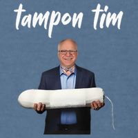 Tampon Tim Funny Tim Walz Joke Garment-Dyed Sweatshirt