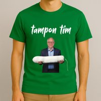 Tampon Tim Funny Tim Walz Joke T-Shirt