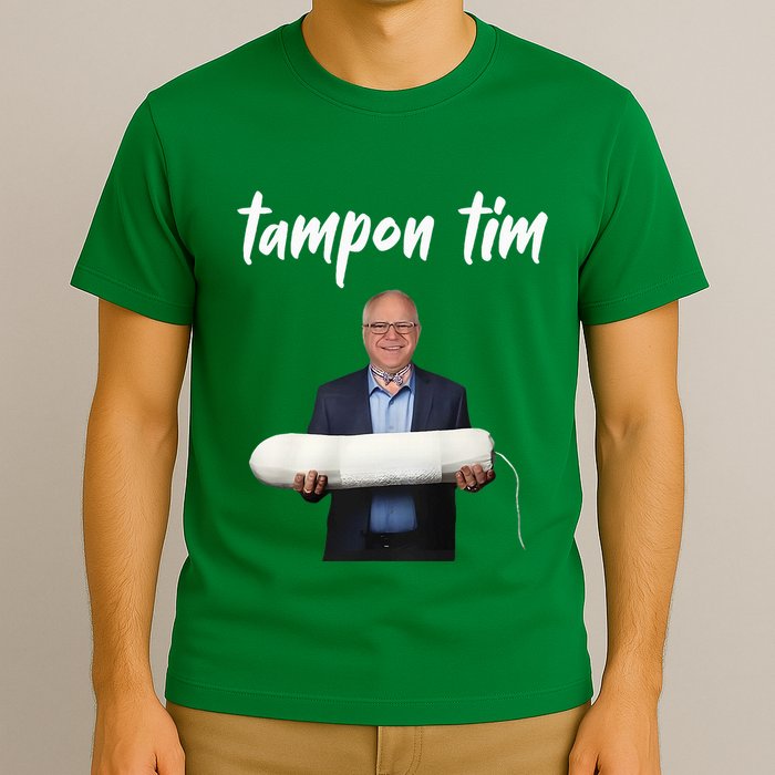 Tampon Tim Funny Tim Walz Joke T-Shirt