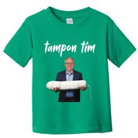 Tampon Tim Funny Tim Walz Joke Toddler T-Shirt
