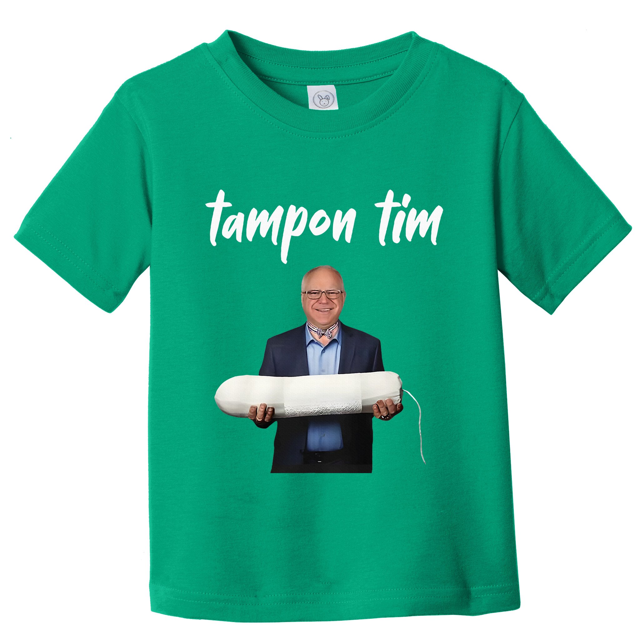 Tampon Tim Funny Tim Walz Joke Toddler T-Shirt