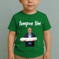 Tampon Tim Funny Tim Walz Joke Toddler T-Shirt