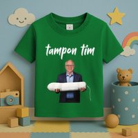 Tampon Tim Funny Tim Walz Joke Toddler T-Shirt