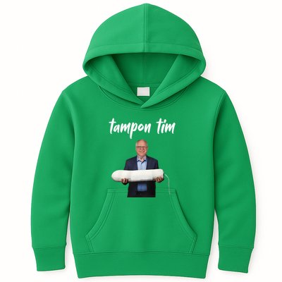 Tampon Tim Funny Tim Walz Joke Kids Hoodie
