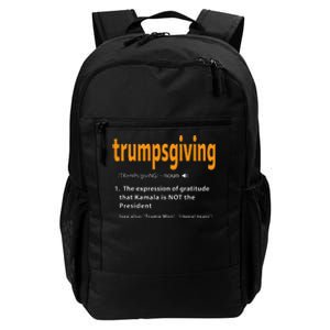 Trump Thanksgiving Funny Turkey Day Trump Won Daily Commute Backpack