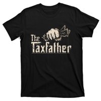 The TaxFather Funny Vintage Taxation CPA Accountant Dad Tax T-Shirt