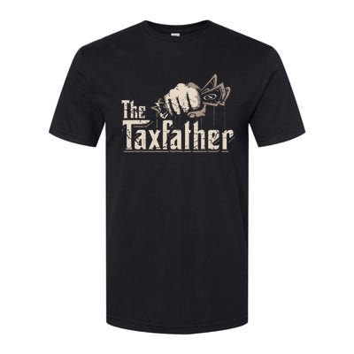 The TaxFather Funny Vintage Taxation CPA Accountant Dad Tax Softstyle CVC T-Shirt