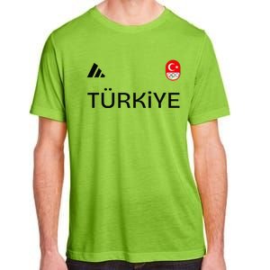 Turkiye Turkey Flag Turkish Shooting Team Sports Adult ChromaSoft Performance T-Shirt