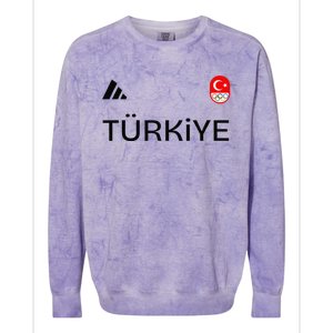 Turkiye Turkey Flag Turkish Shooting Team Sports Colorblast Crewneck Sweatshirt