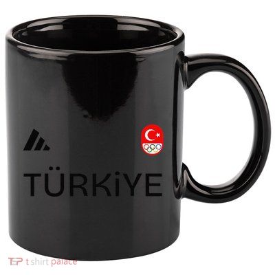 Turkiye Turkey Flag Turkish Shooting Team Sports 11oz C Handle Ceramic Mug