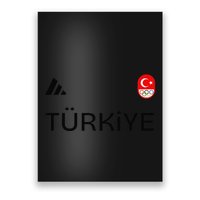 Turkiye Turkey Flag Turkish Shooting Team Sports Poster