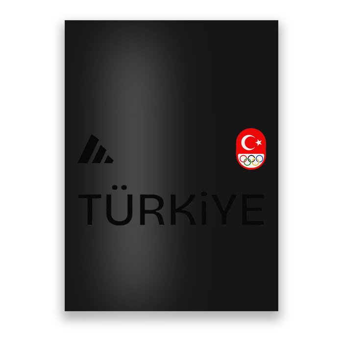 Turkiye Turkey Flag Turkish Shooting Team Sports Poster