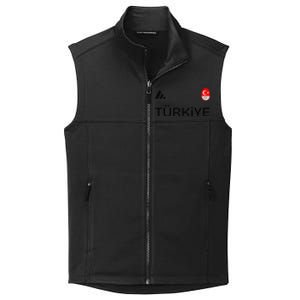 Turkiye Turkey Flag Turkish Shooting Team Sports Collective Smooth Fleece Vest