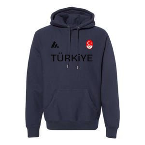 Turkiye Turkey Flag Turkish Shooting Team Sports Premium Hoodie