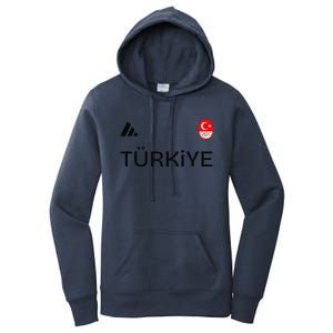 Turkiye Turkey Flag Turkish Shooting Team Sports Women's Pullover Hoodie