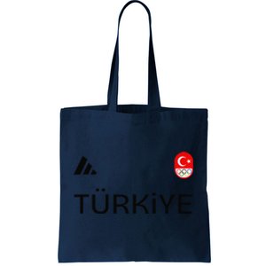 Turkiye Turkey Flag Turkish Shooting Team Sports Tote Bag