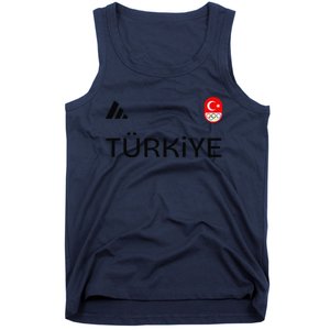 Turkiye Turkey Flag Turkish Shooting Team Sports Tank Top