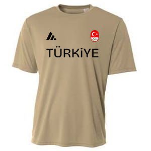 Turkiye Turkey Flag Turkish Shooting Team Sports Cooling Performance Crew T-Shirt