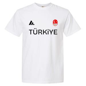 Turkiye Turkey Flag Turkish Shooting Team Sports Garment-Dyed Heavyweight T-Shirt