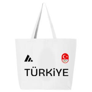 Turkiye Turkey Flag Turkish Shooting Team Sports 25L Jumbo Tote