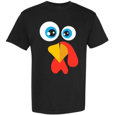 Thanksgiving Turkey Face Gift Idea Garment-Dyed Heavyweight T-Shirt
