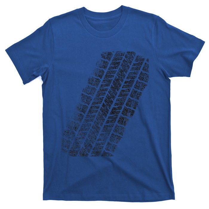 Tire Track Funny Halloween T-Shirt