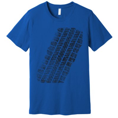 Tire Track Funny Halloween Premium T-Shirt