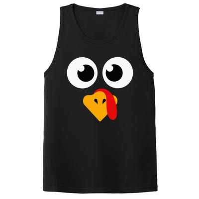 Thanksgiving Turkey Face Matching Family PosiCharge Competitor Tank