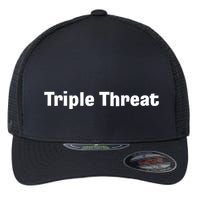 Triple Threat For Trio Of Guitar Playing Buds Or Triplets Flexfit Unipanel Trucker Cap