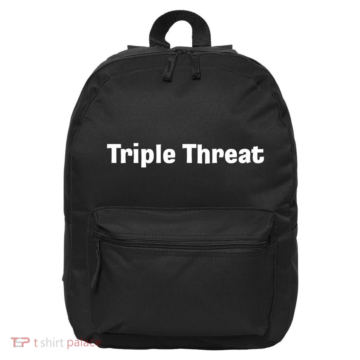 Triple Threat For Trio Of Guitar Playing Buds Or Triplets 16 in Basic Backpack