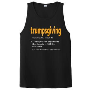 Trump Thanksgiving Funny Turkey Day Trump Won PosiCharge Competitor Tank