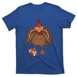 Thanksgiving Turkey Football Great Gift T-Shirt