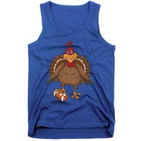 Thanksgiving Turkey Football Great Gift Tank Top