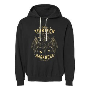 The Thirn From Now Until The Darkness Claims Us Garment-Dyed Fleece Hoodie