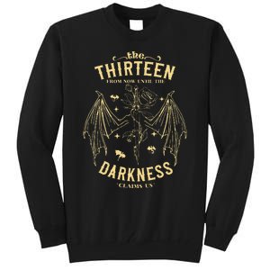 The Thirn From Now Until The Darkness Claims Us Tall Sweatshirt