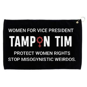 Tampon Tim Funny Meme Tim Walz Vp Vice President 2024 Grommeted Golf Towel