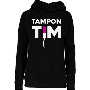 Tampon Tim Funny Meme Tim Walz Vp Vice President 2024 Womens Funnel Neck Pullover Hood