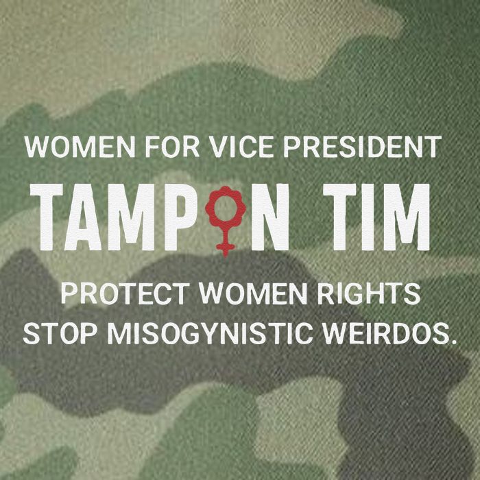 Tampon Tim Funny Meme Tim Walz Vp Vice President 2024 Legacy Tie Dye Trucker Hat