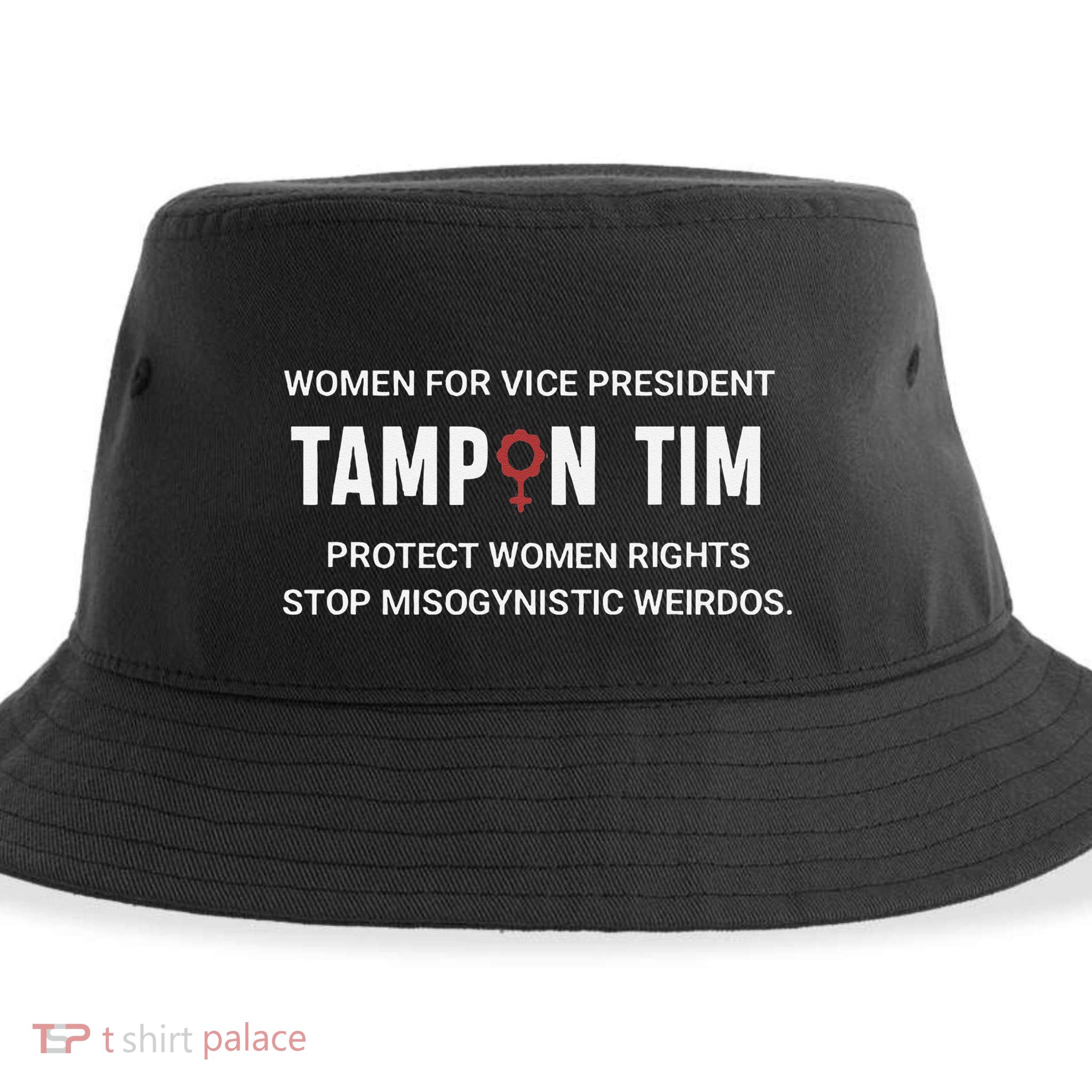 Tampon Tim Funny Meme Tim Walz Vp Vice President 2024 Sustainable Bucket Hat